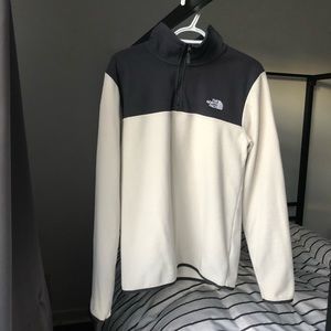 The North face fleece quarter zip sweater
